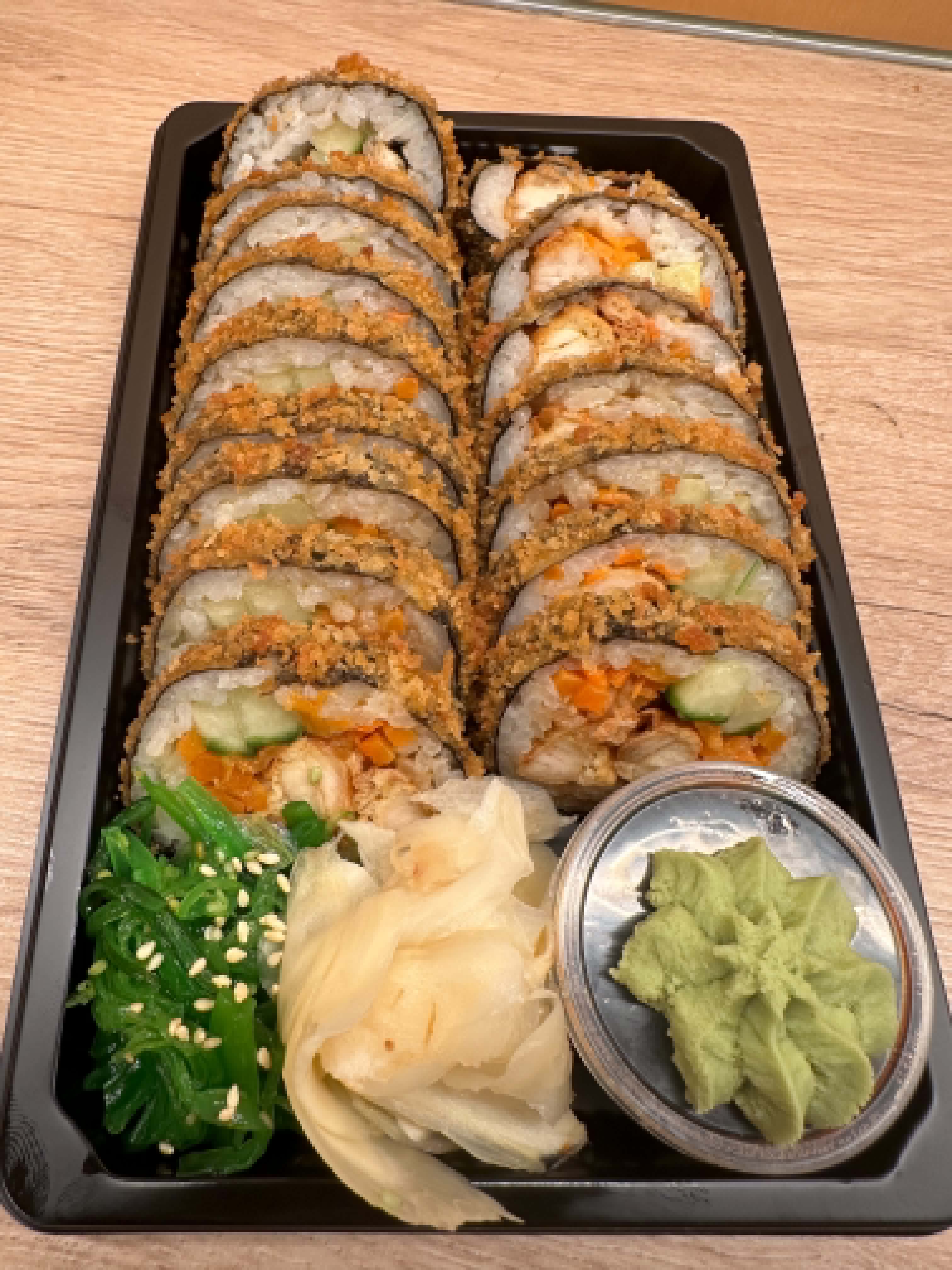 Maki med fritert kylling